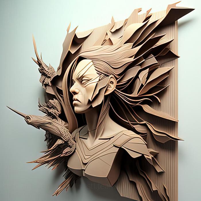 3D model Dustin Nguyen (STL)